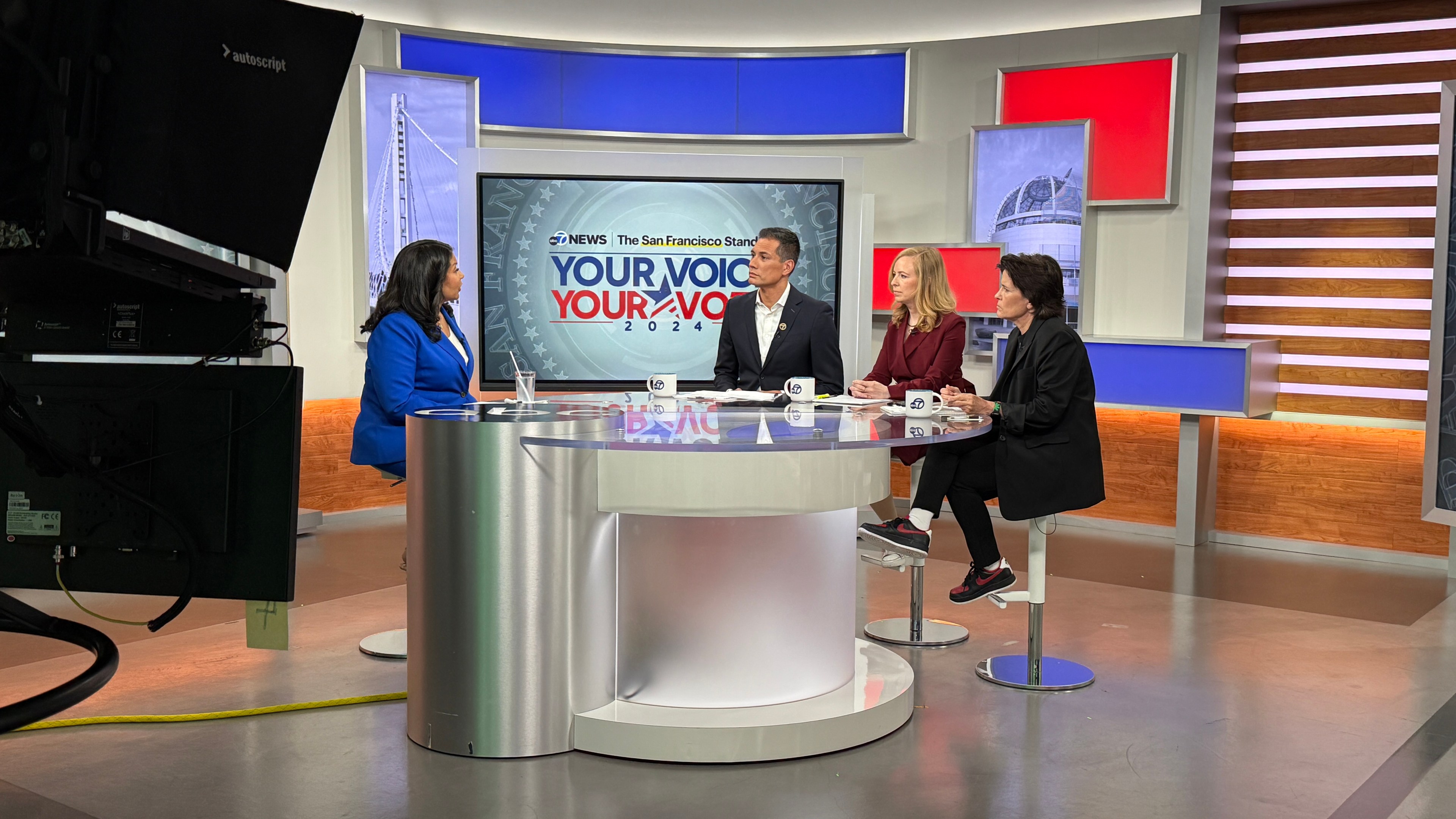 Mayor London Breed is interviewed by Reggie Aqui, Annie Gaus and Kara Swisher.