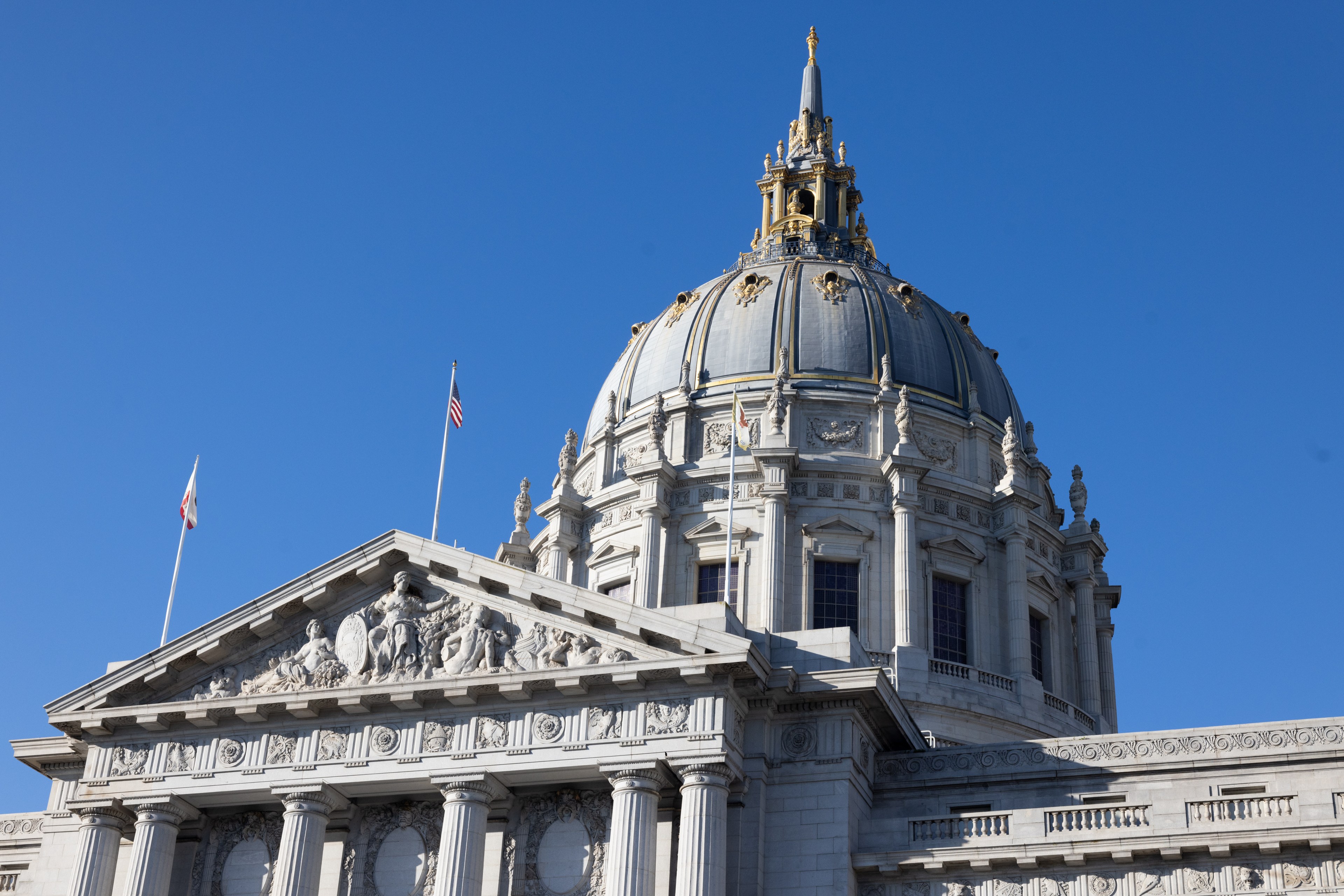 City Hall's dome