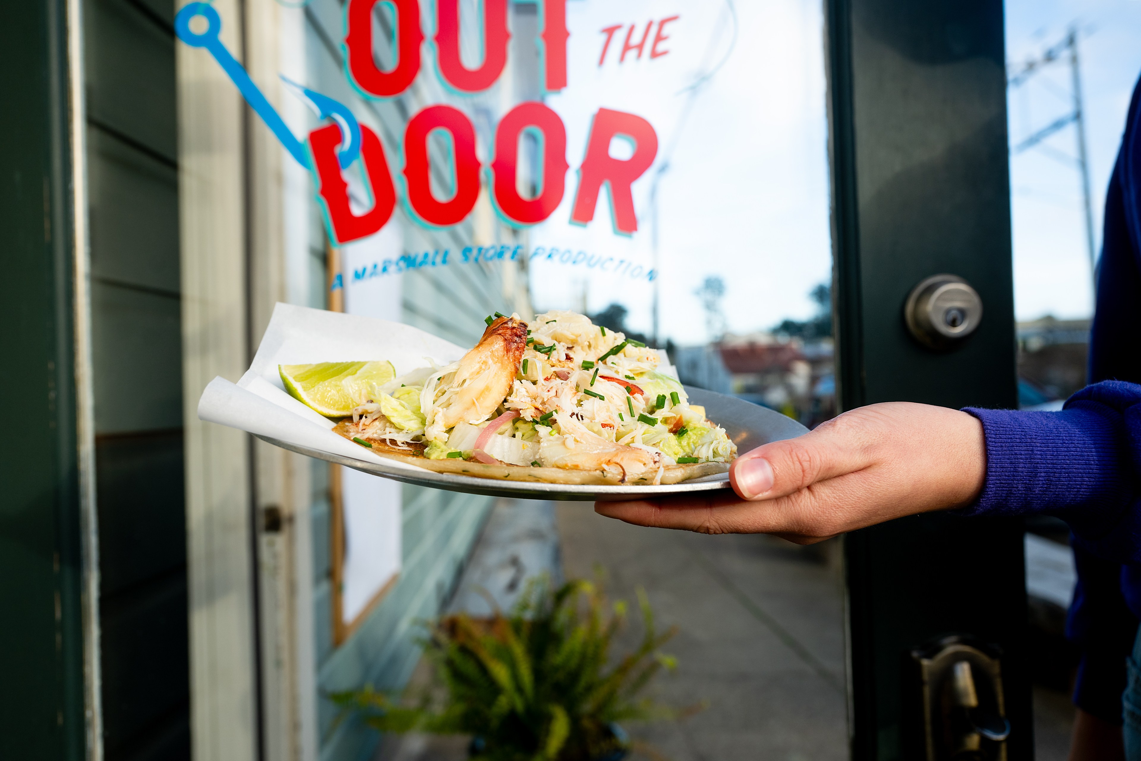 Out the Door taco