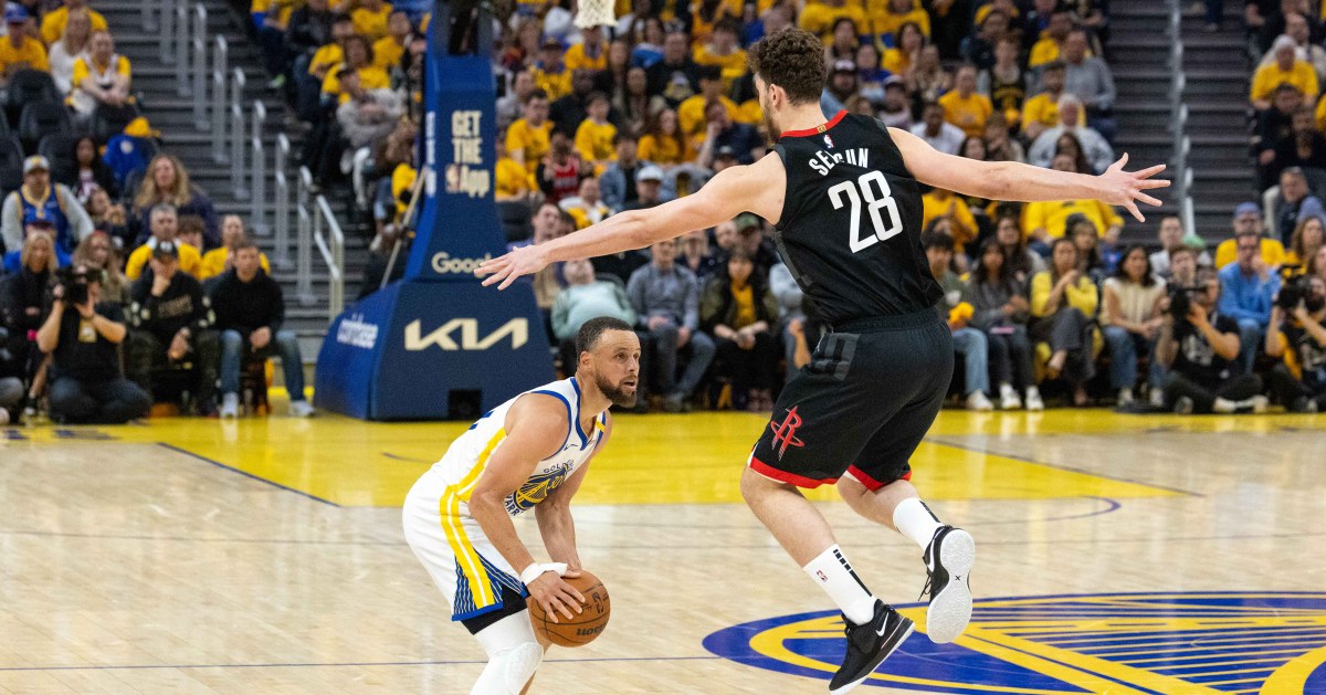 Kawakami: The Warriors have the Rockets spun around and set up for a knockout